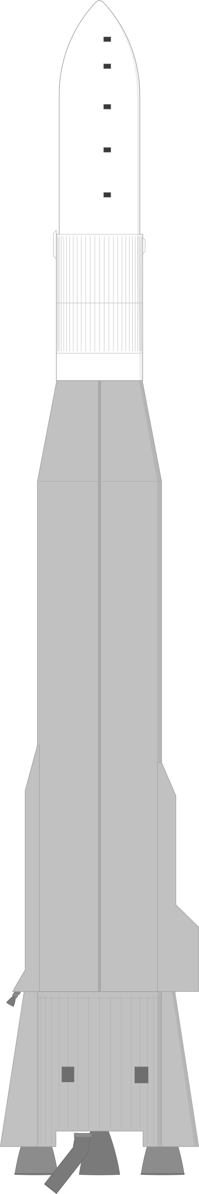 Drawing of the Atlas E/SGS-2 for GPS 9