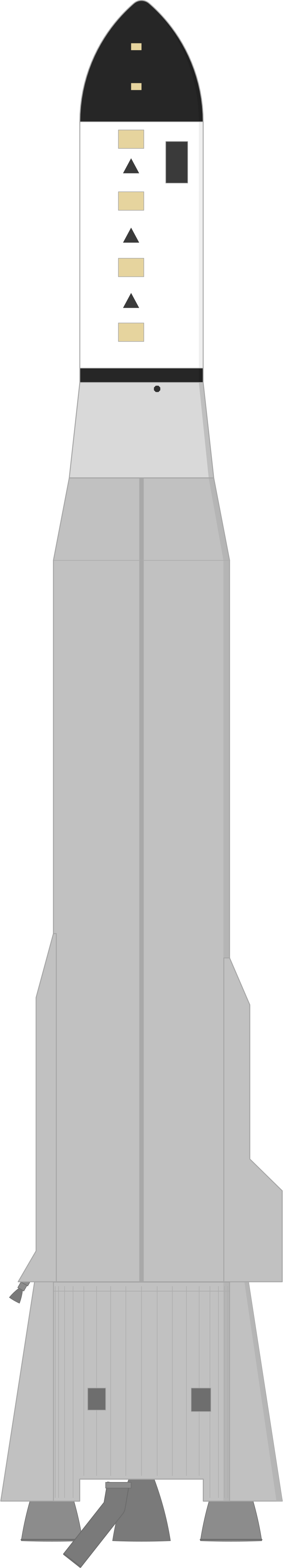 Drawing of the Atlas F/PTS for NTS 1