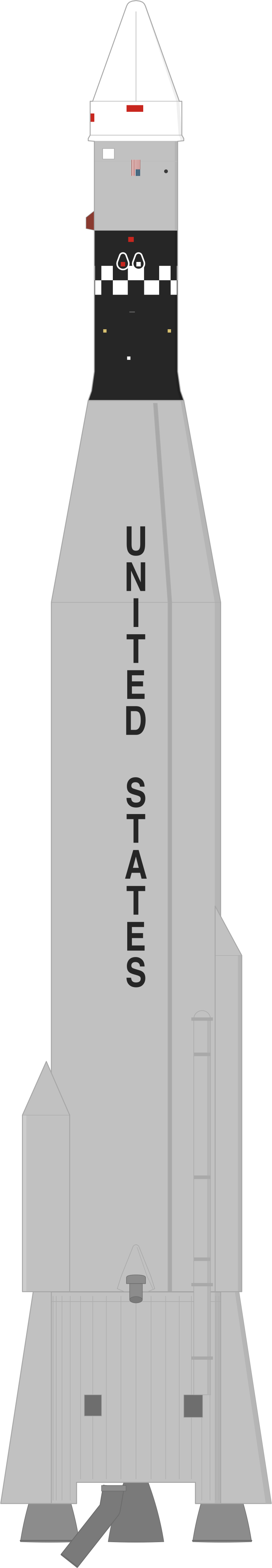 Drawing of the Atlas SLV-3