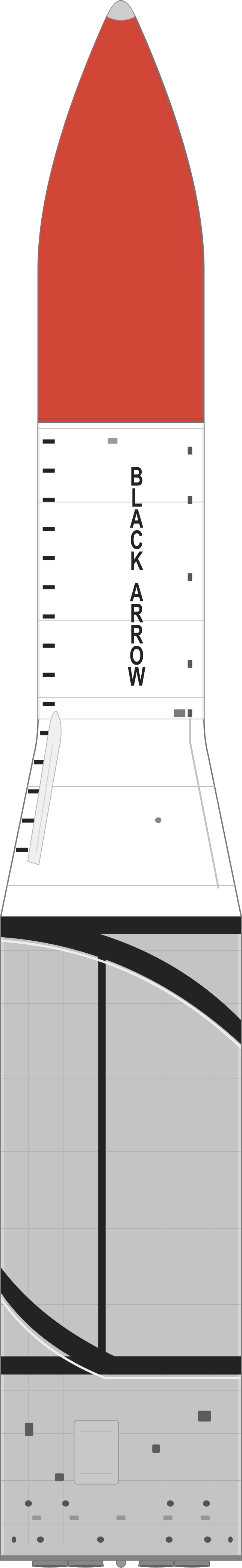 Drawing of the Black Arrow