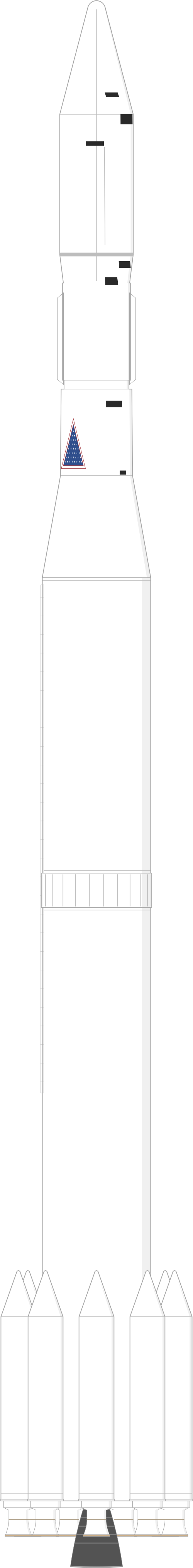 Drawing of the Delta 1900 for AE-C