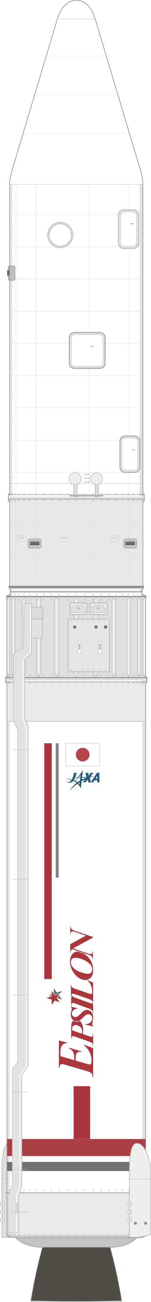 Drawing of the Epsilon for Hisaki (SPRINT-A)