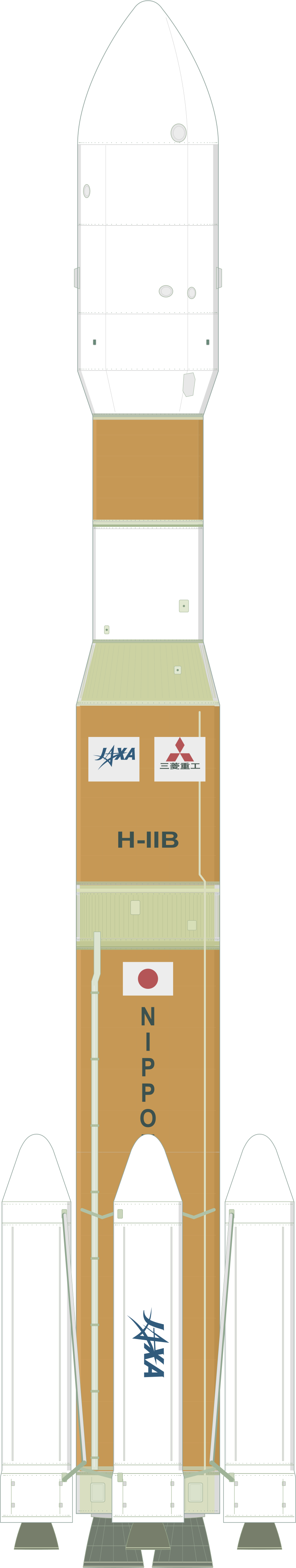 Drawing of the H-IIB 304