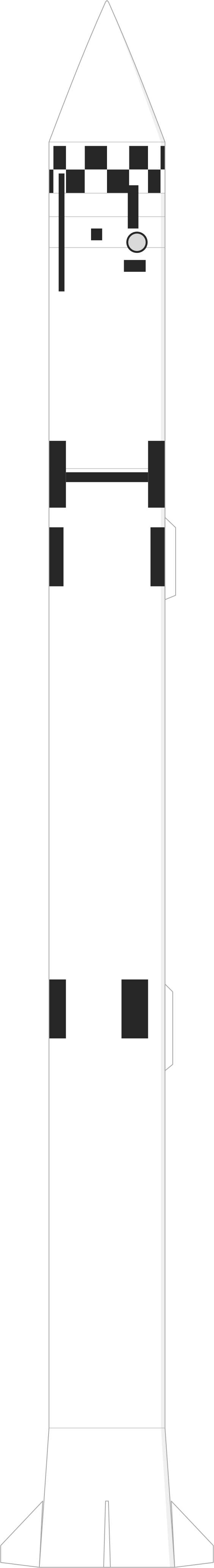 Drawing of the Kosmos 11K65 for Strela-2 2