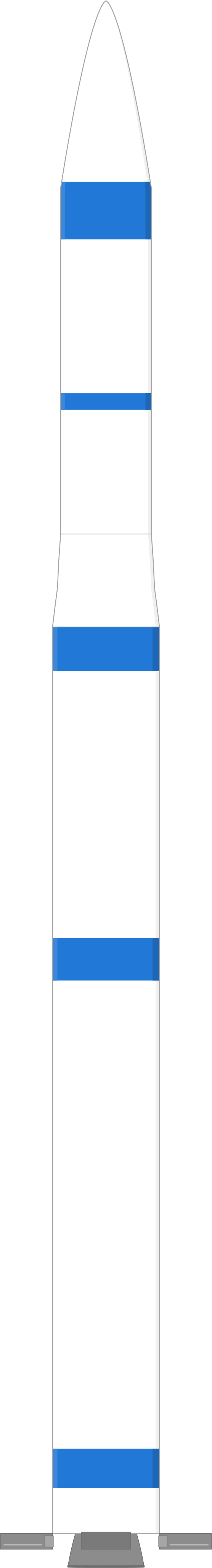 Drawing of the Kuaizhou for Kuaizhou-1