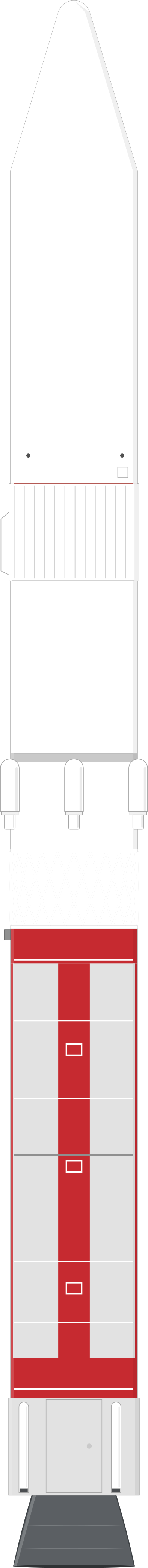 Drawing of the M-V for Hinode