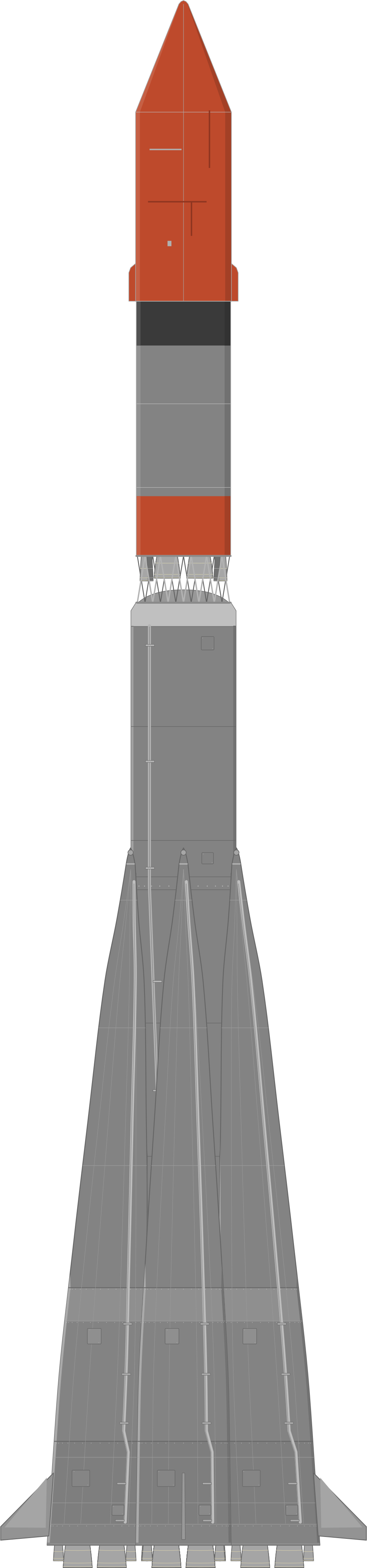 Drawing of the Molniya-M 2BL for Prognoz-3