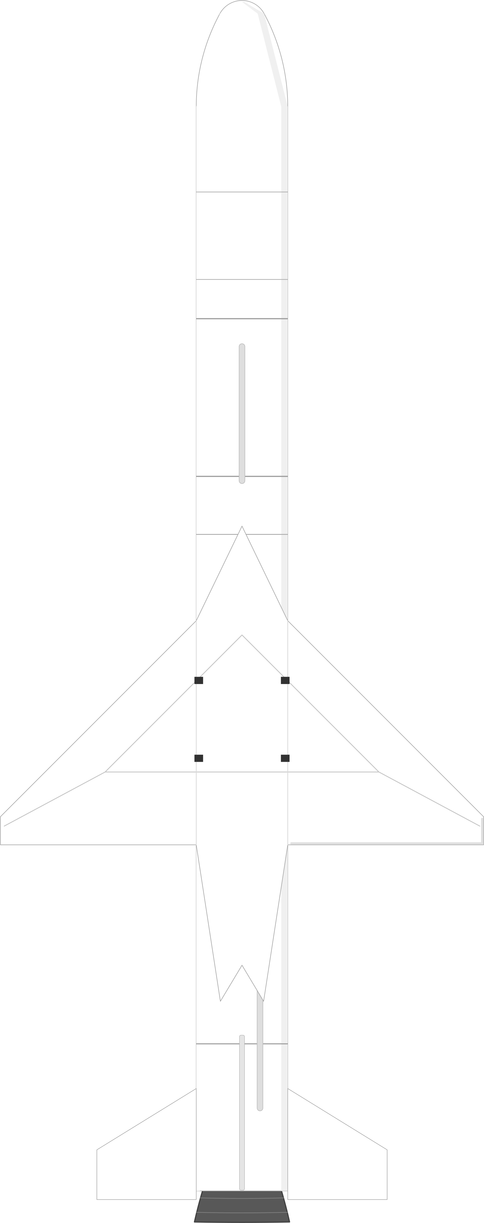 Drawing of the Pegasus XL for OrbView-2