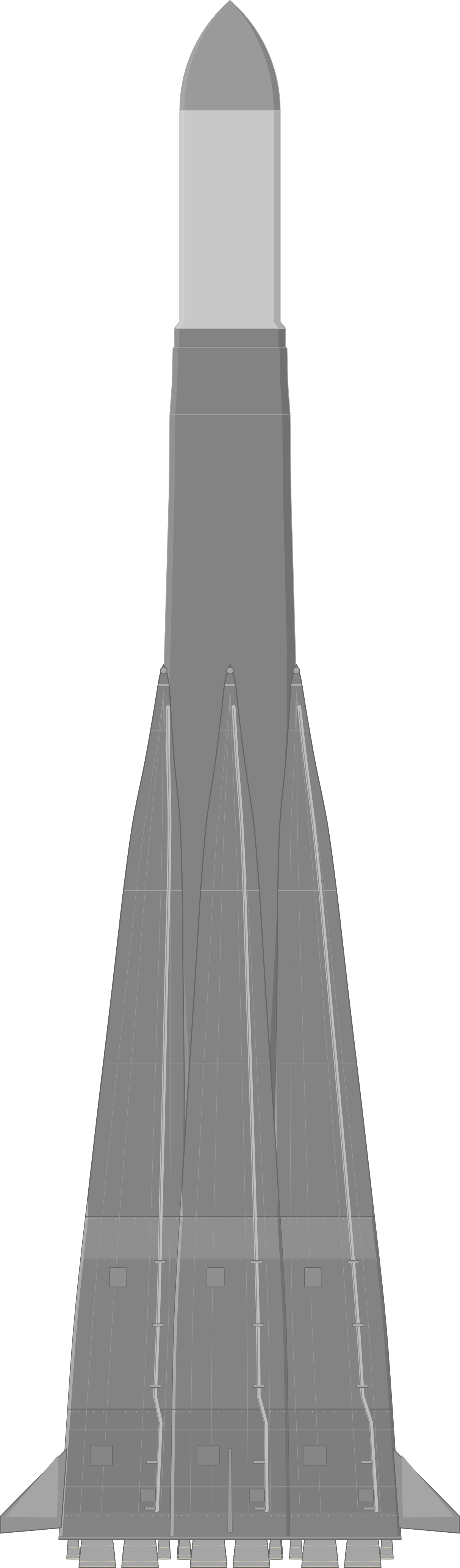 Drawing of the Sputnik 11A59