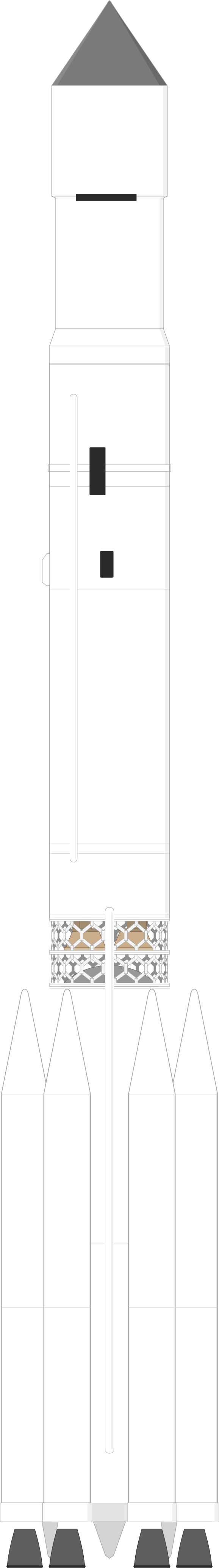 Drawing of the Proton-K/D-1 for Vega-1