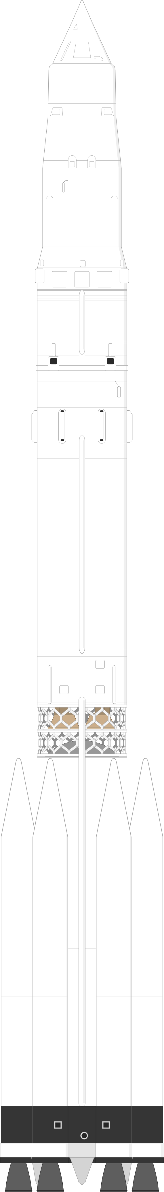 Drawing of the Proton / UR-500 K/D for L1E 2K