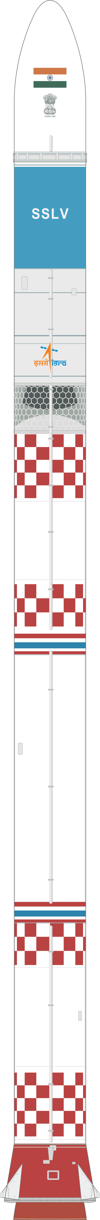 Drawing of the SSLV