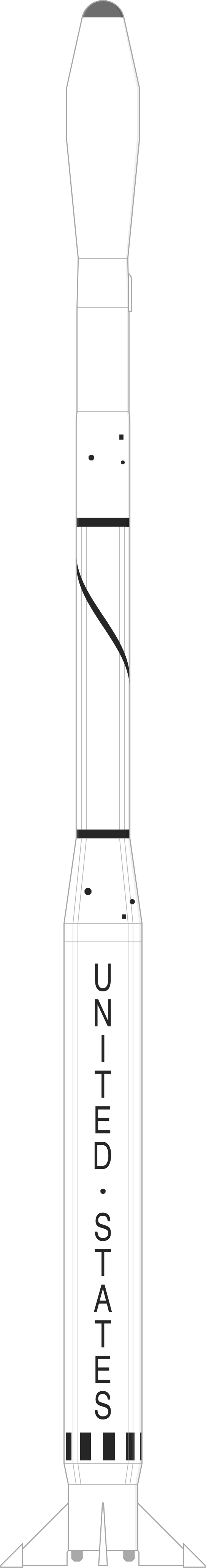 Drawing of the Scout D-1 for TIP 2