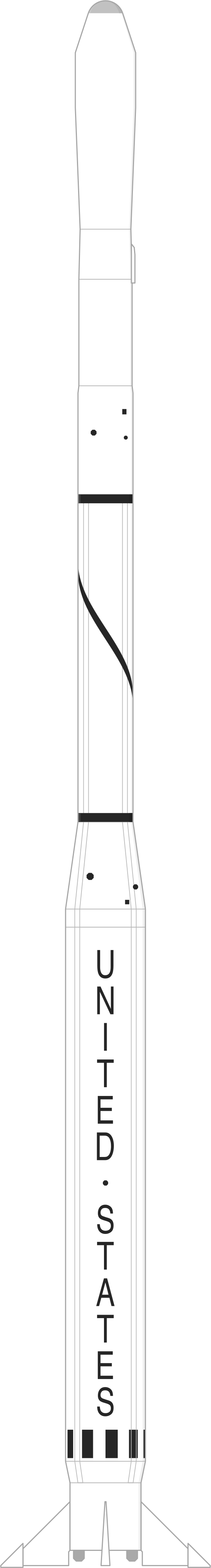 Drawing of the Scout G-1 for SAMPEX