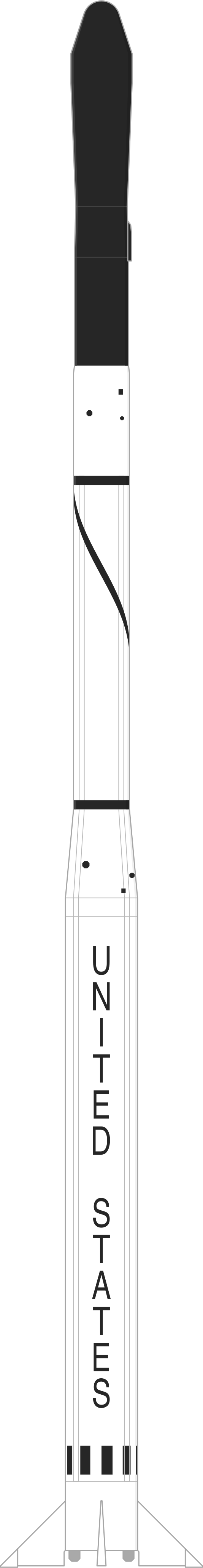 Drawing of the Scout X-2 for SOLRAD 4B