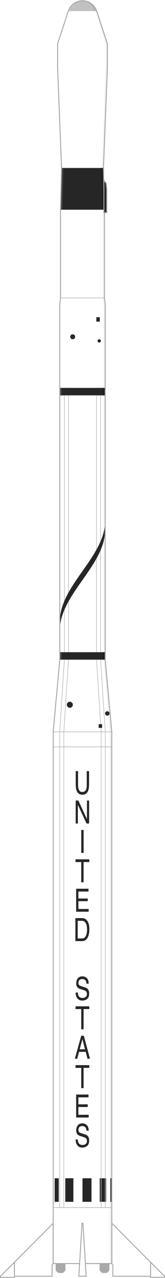 Drawing of the Scout X-3 for Explorer 16