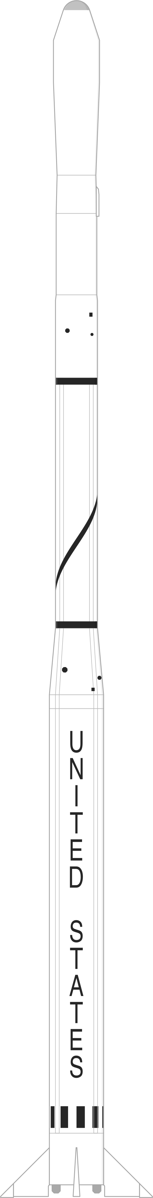 Drawing of the Scout X-4 for Explorer 19