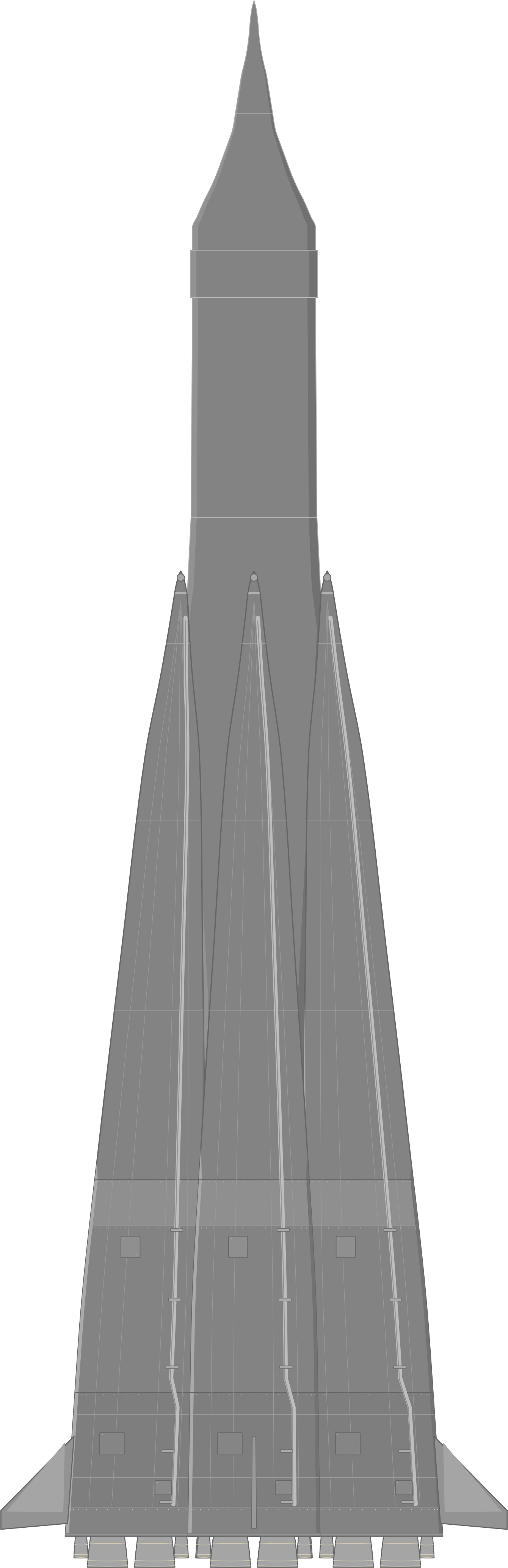 Drawing of the Sputnik 8A91