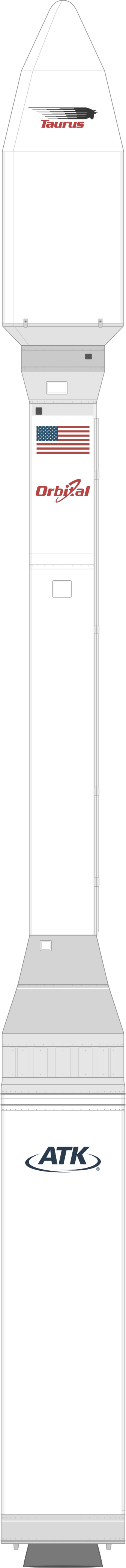 Drawing of the Minotaur-C 3210