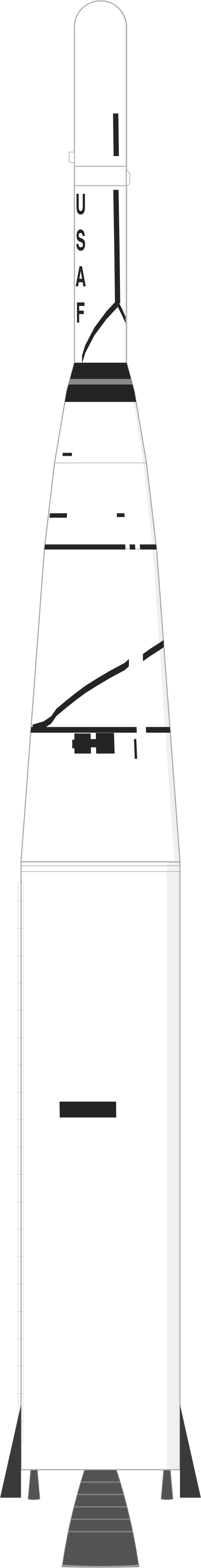 Drawing of the Thor Able I