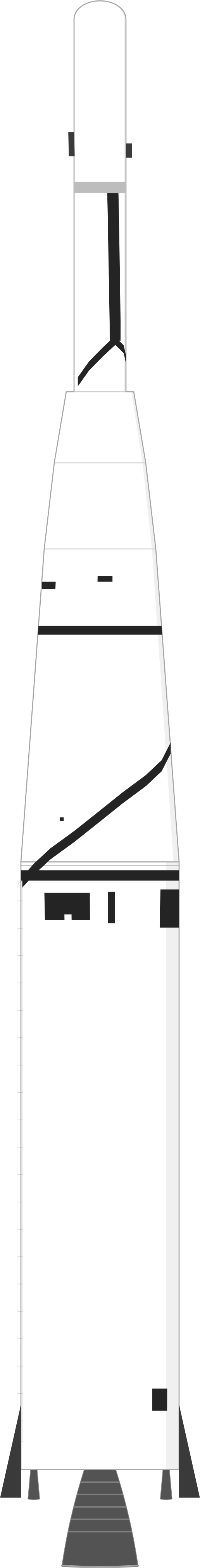 Drawing of the Thor Able III