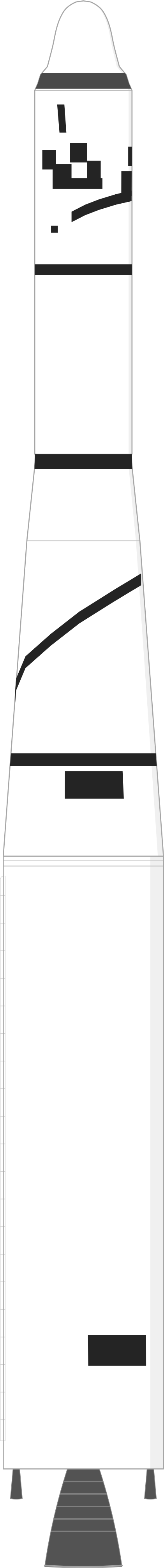 Drawing of the Thor Agena A