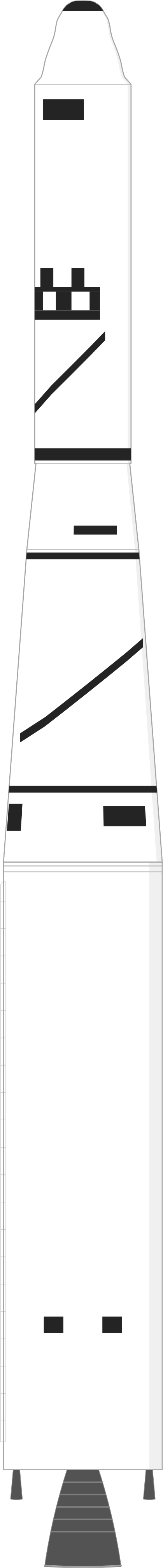 Drawing of the Thor DM-21 Agena-B for Discoverer 25
