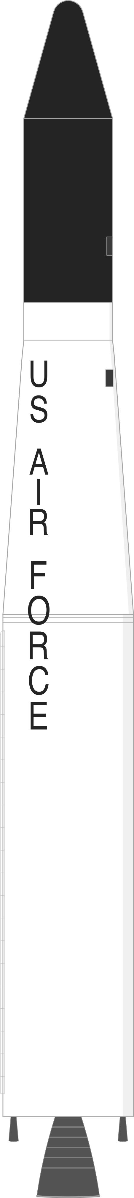 Drawing of the Thor DSV-2U for DMSP-5D1 F4