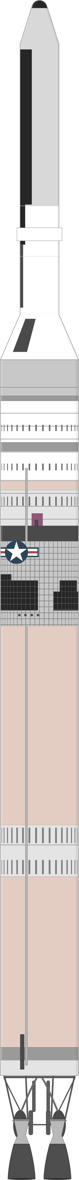 Drawing of the Titan 24B for KH-8 37