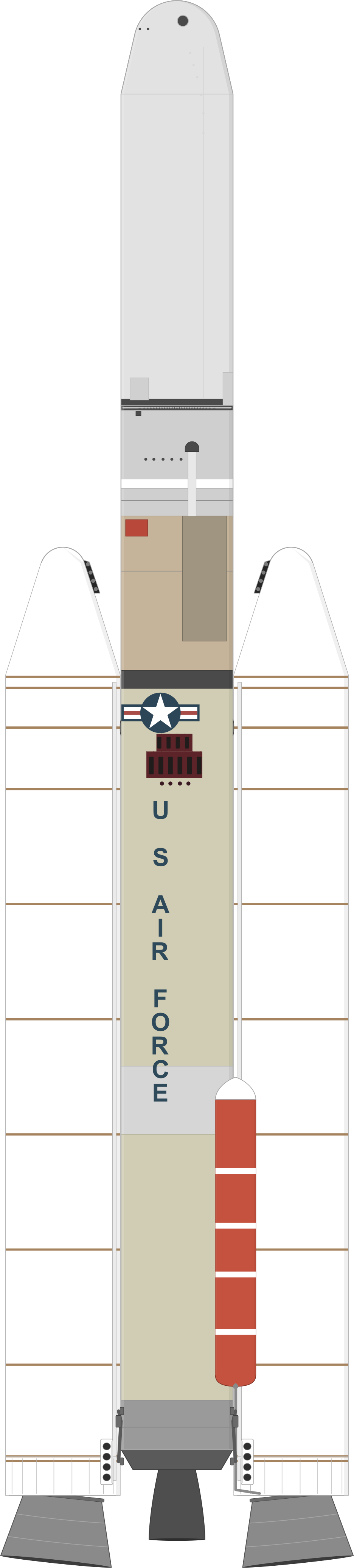 Drawing of the Titan 34D IUS for DSCS-2 16