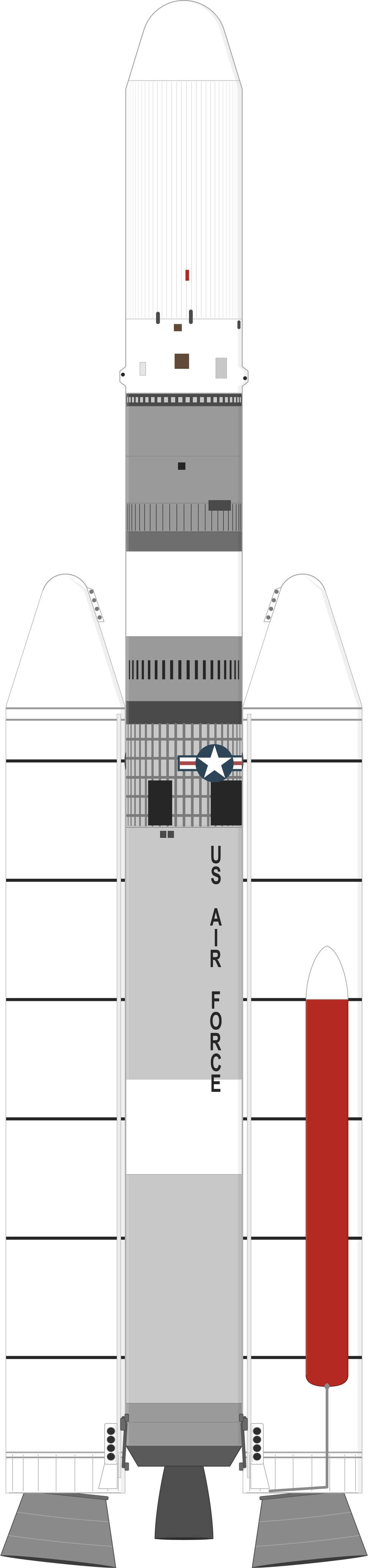 Drawing of the Titan IIIC for ATS 6