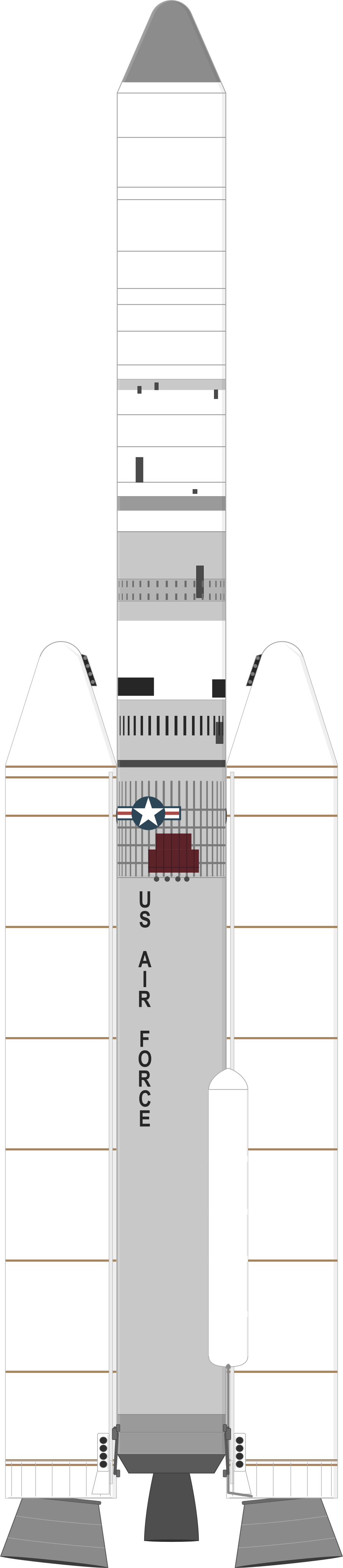 Drawing of the Titan IIID for KH-11 3
