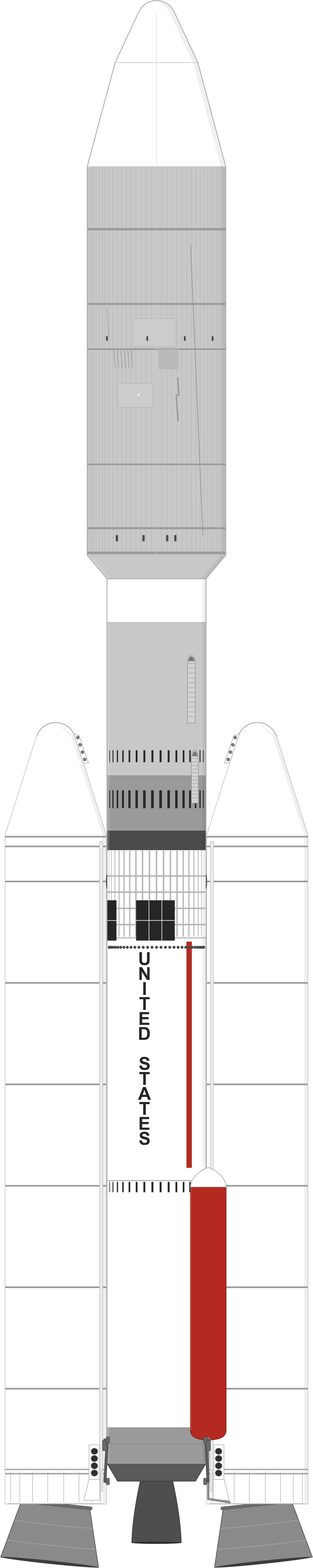 Drawing of the Titan IIIE for Helios-B