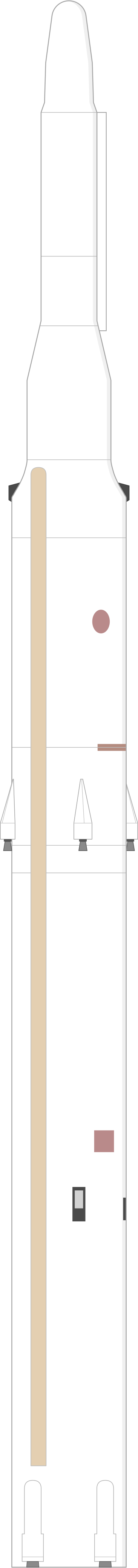 Drawing of the Tsiklon-2 for US-A 2