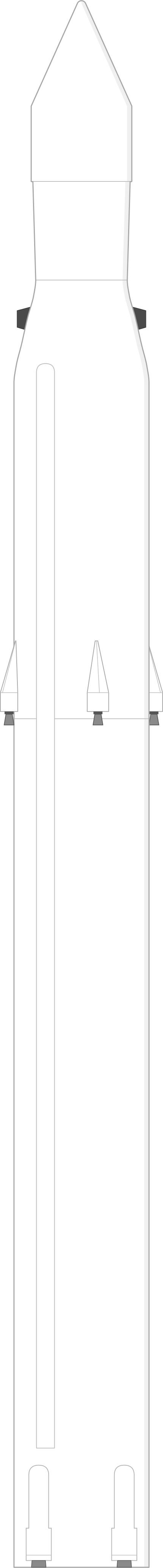 Drawing of the Tsiklon-2A for I2-BM