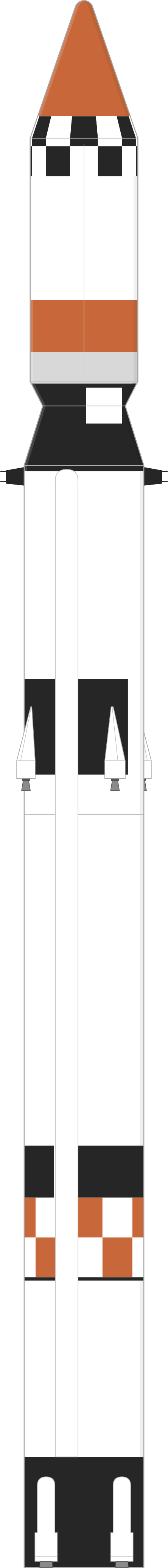 Drawing of the Tsiklon-3 for Okean-E 1