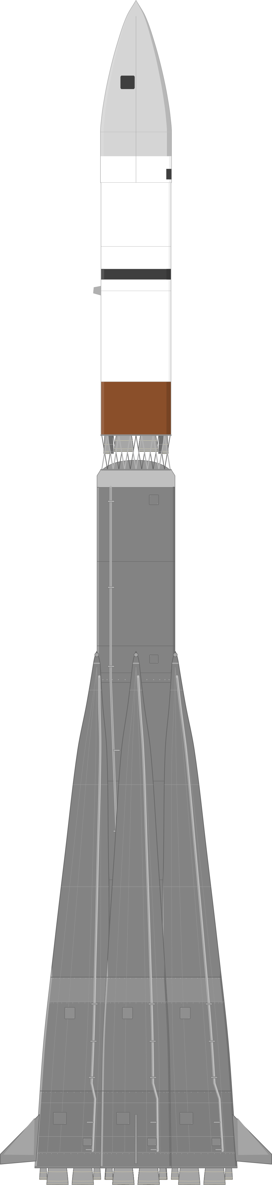 Drawing of the Voskhod for Voskhod 1