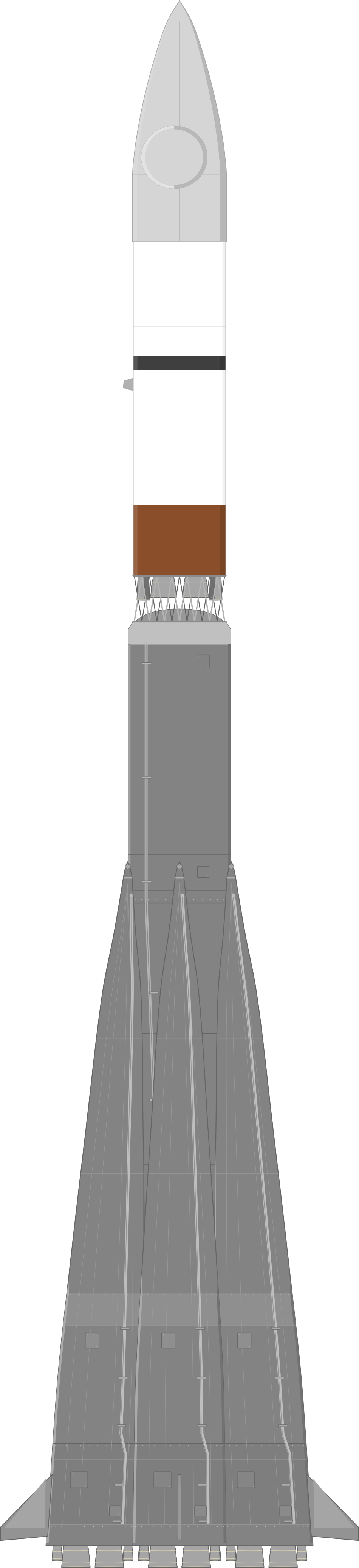 Drawing of the Voskhod for Voskhod 2