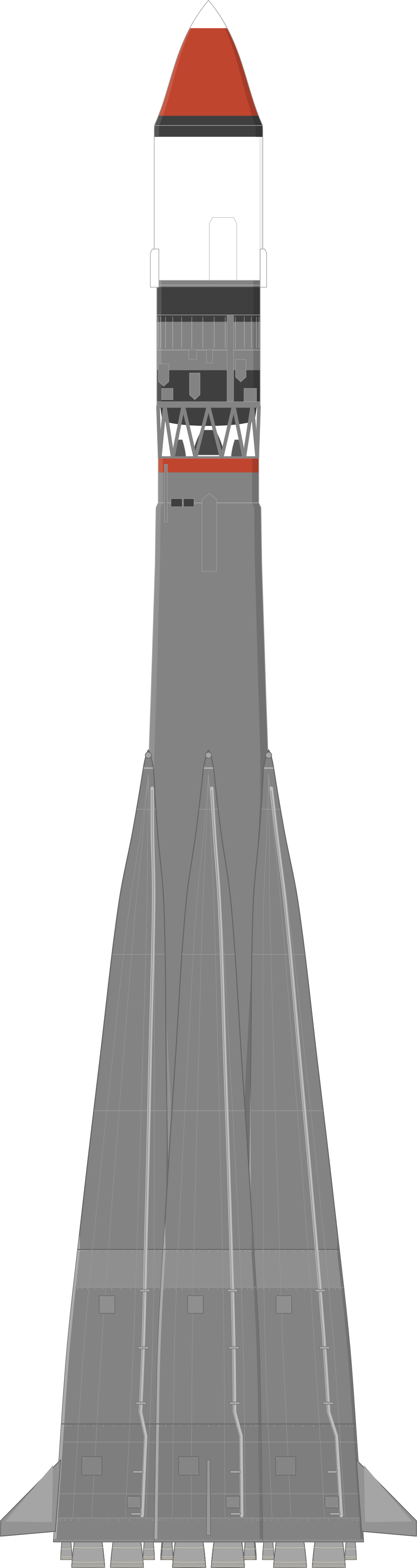 Drawing of the Vostok 8A92M
