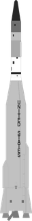 Atlas LV-3 Agena B launch vehicle from USA