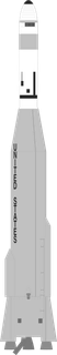 Atlas LV-3 Agena B launch vehicle from USA
