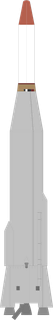 Atlas SLV-3 Burner-2 launch vehicle from USA