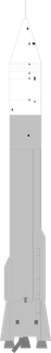 Atlas LV-3C Centaur launch vehicle from USA