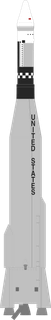 Atlas SLV-3 Agena D launch vehicle from USA