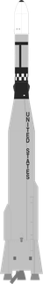 Atlas SLV-3 Agena D launch vehicle from USA