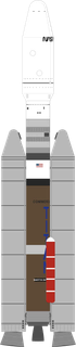 Commercial Titan III launch vehicle from USA