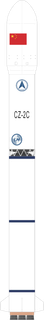 Long March 2C launch vehicle from CHN