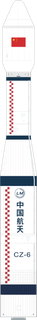 Long March 6 launch vehicle from CHN