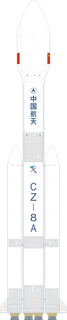 Long March 8A launch vehicle from CHN