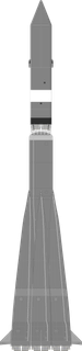 Molniya 8K78 launch vehicle from RUS
